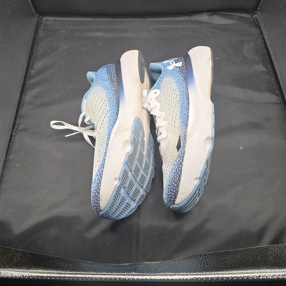 Under Armour Blue and‎ White Athletic Shoes with Breathable Mesh
